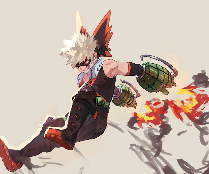 Katsuki Bakugou from My Hero Academia
