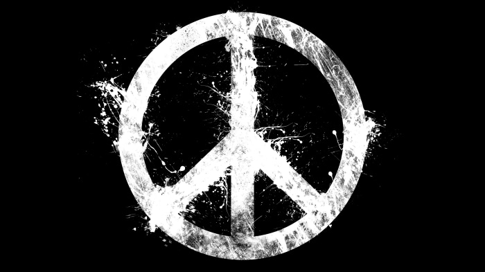 Artistic Peace Symbol 4K