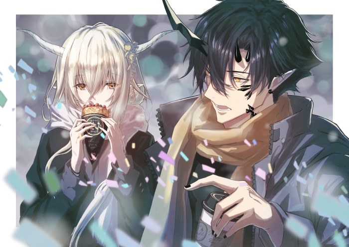 Flamebringer and Shining from Arknights 4K