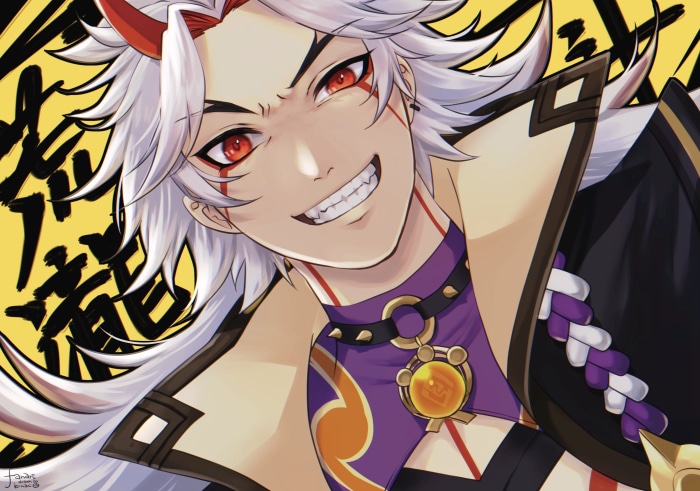 Arataki Itto from Genshin Impact