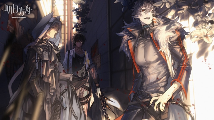 Thorns, Flamebringer, and Executor from Arknights