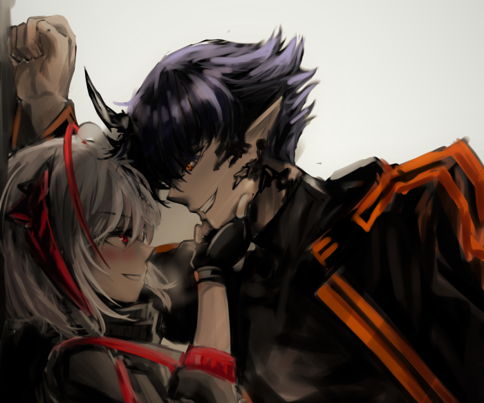 Arknights characters in close proximity
