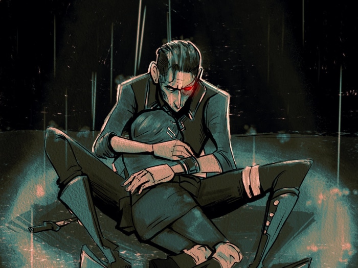 Silco and Vi from Arcane