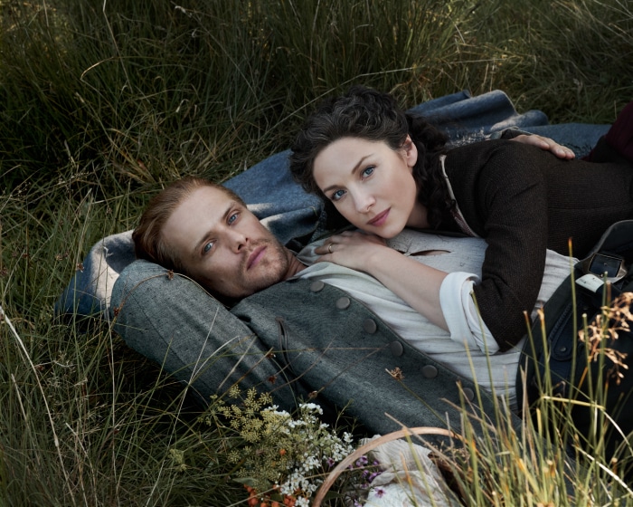 Jamie Fraser and Claire Fraser from Outlander