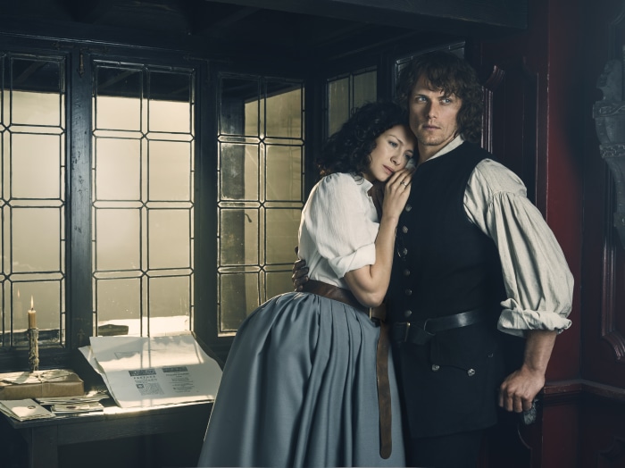 Claire Fraser and Jamie Fraser from Outlander
