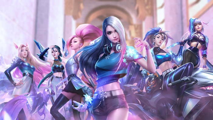 K/DA from League of Legends 4K Fan Art