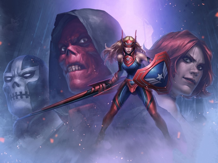 Marvel Future Fight 4K: Captain America and Villains