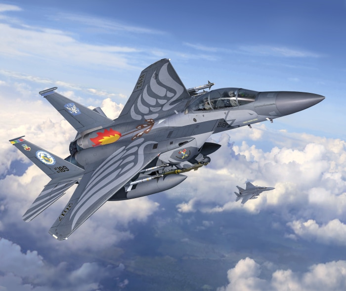 McDonnell Douglas F-15E Strike Eagle in flight