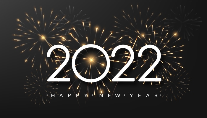 Happy New Year 2022 Fireworks