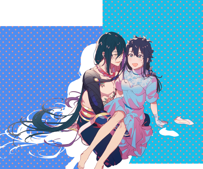 Yan Qing and Ritsuka Fujimaru from Fate/Grand Order