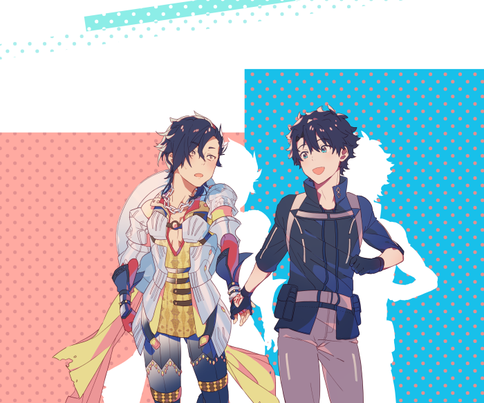 Mandricardo and Ritsuka Fujimaru from Fate/Grand Order