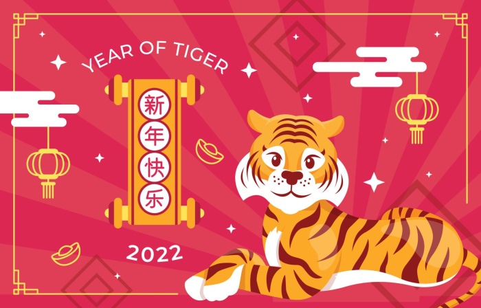 Year of the Tiger Chinese New Year 2022