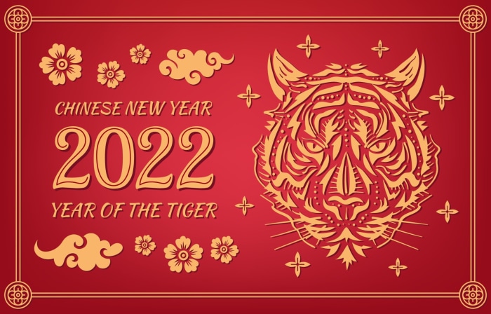 Chinese New Year 2022 Year of the Tiger