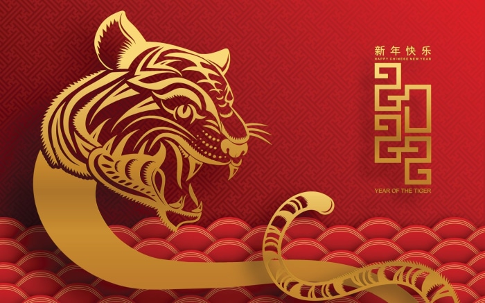 Year of the Tiger Chinese New Year 2022