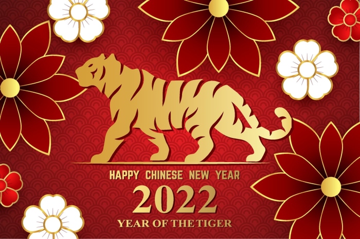 Happy Chinese New Year 2022 Year of the Tiger