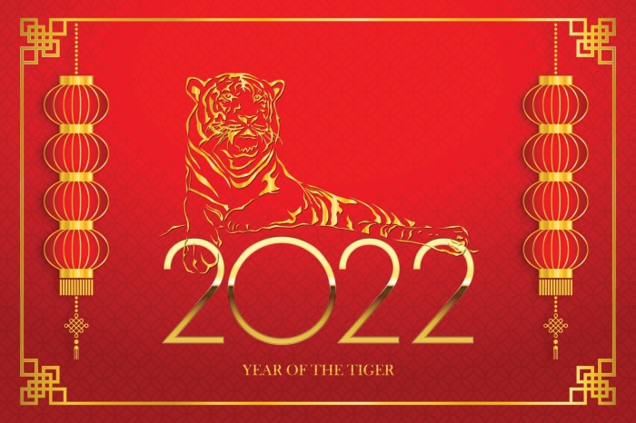 Year of the Tiger 2022 Chinese New Year