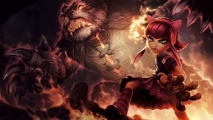 Annie and Tibbers from League of Legends