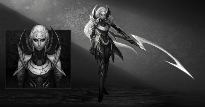 Diana from League of Legends 4K