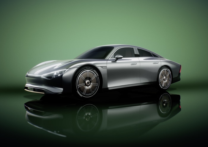 Mercedes-Benz Vision EQXX electric car 4K