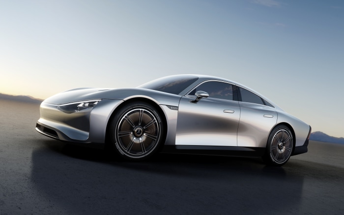 Mercedes-Benz Vision EQXX electric car 4K
