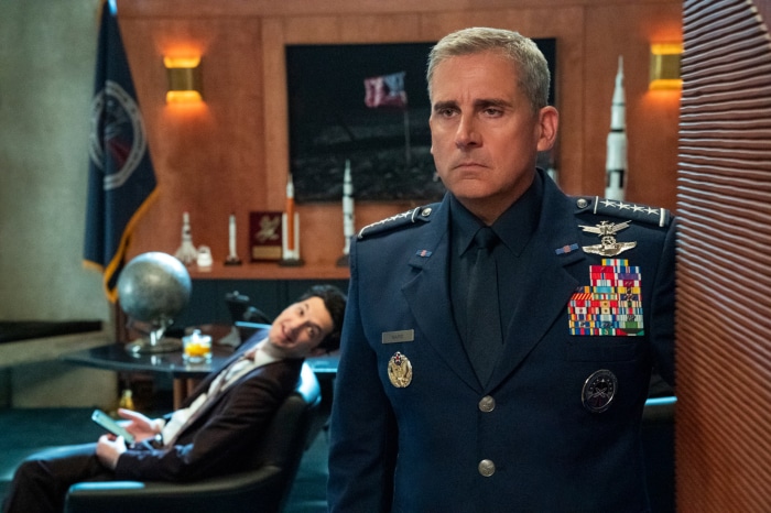General Mark R. Naird and man in office