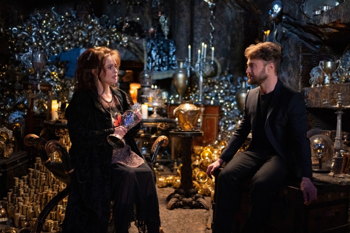 Helena Bonham Carter and Daniel Radcliffe from Harry Potter 20th Anniversary: Return To Hogwarts