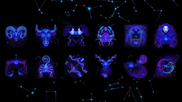 Fantasy Zodiac Signs Constellations