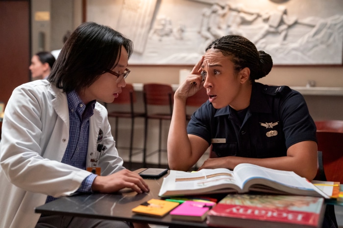 Angela Ali and Chan Kaifang from Space Force