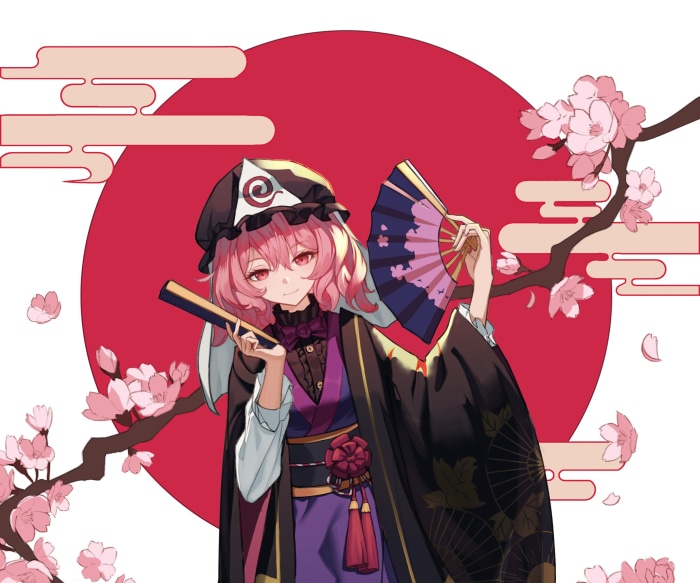 Yuyuko Saigyouji from Touhou Project