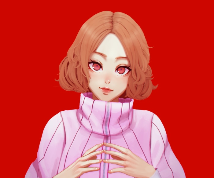 Haru Okumura from Persona 5