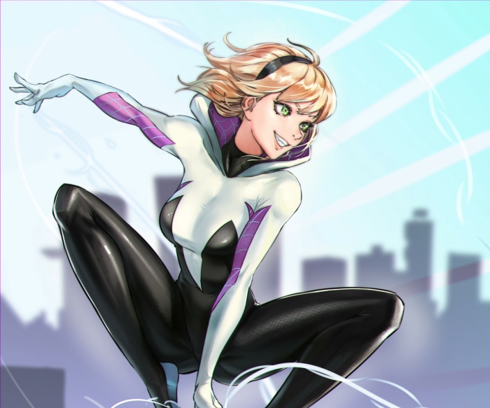 Spider-Gwen from Marvel Comics