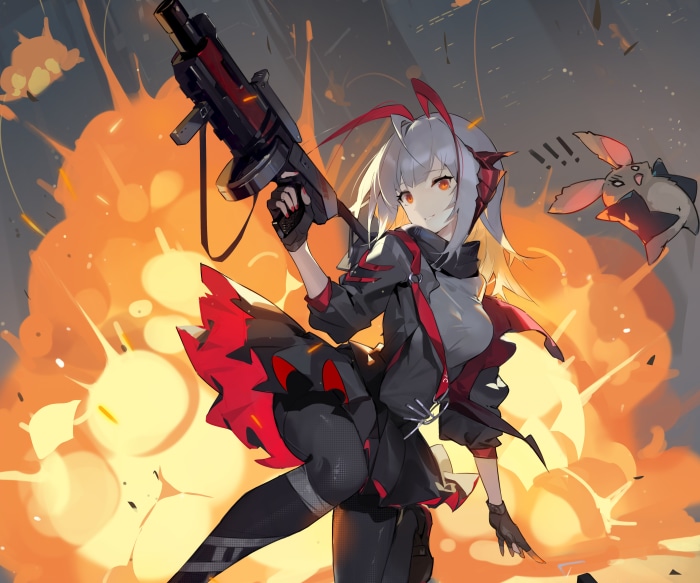 W from Arknights 4K