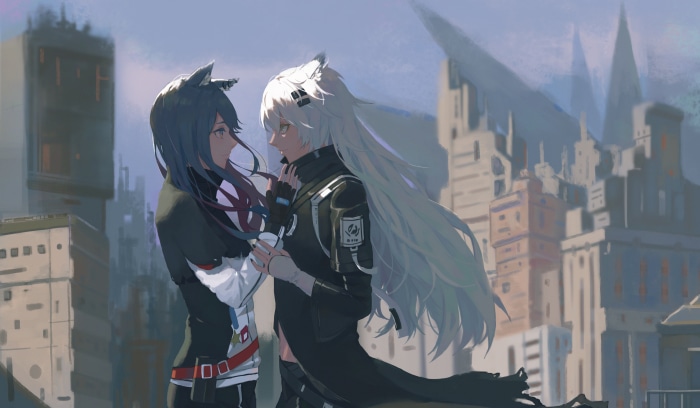 Lappland and Texas from Arknights 4K