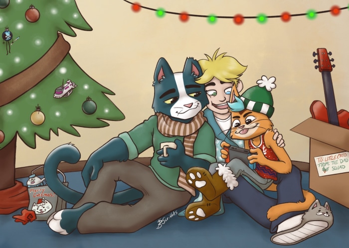 Little Cato and Avocato from Final Space with Gary