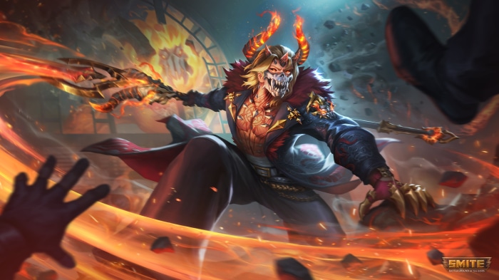 Crimson Kraken Poseidon from Smite