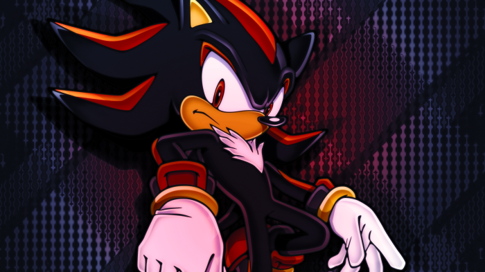 Shadow the Hedgehog from Sonic Adventure 2 Artwork