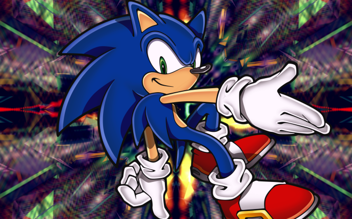 Sonic the Hedgehog from Sonic Adventure DX