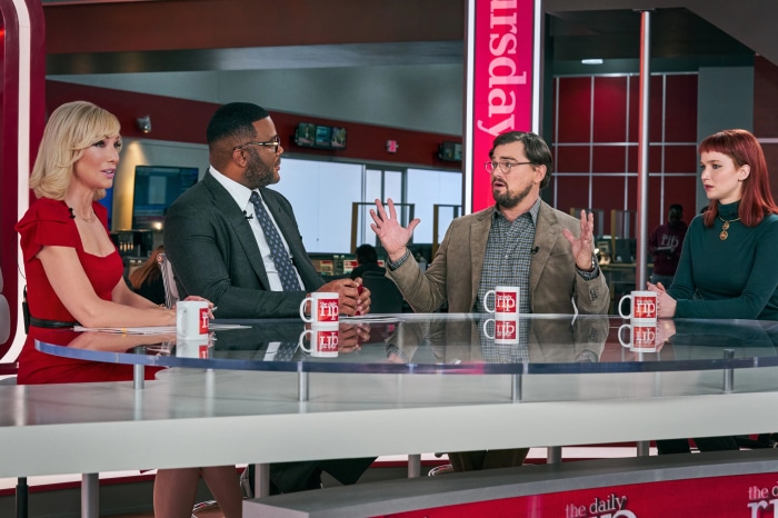 Leonardo DiCaprio, Jennifer Lawrence, Cate Blanchett, Tyler Perry in Dont Look Up 4K
