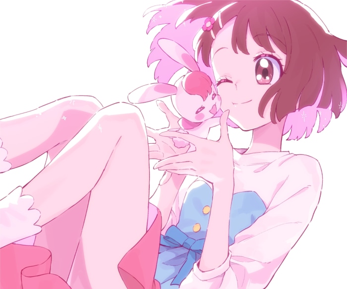 Nodoka Hanadera and companion from Healin' Good PreCure