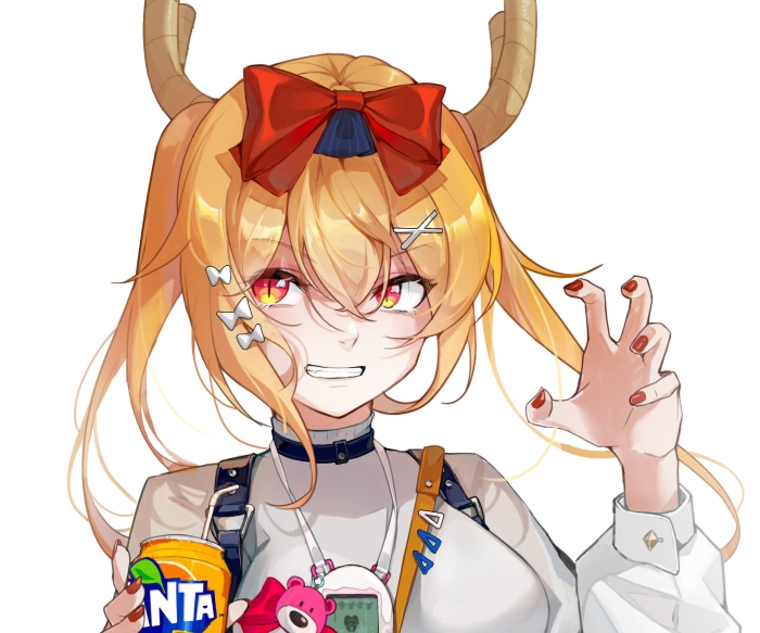 Tohru from Miss Kobayashi's Dragon Maid with Fanta