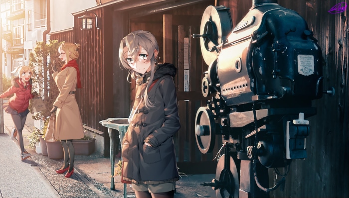 Katori, Maikaze, and Nowaki from Kantai Collection