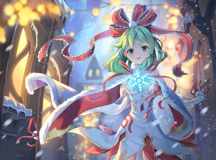 Sanae Kochiya from Touhou 4K