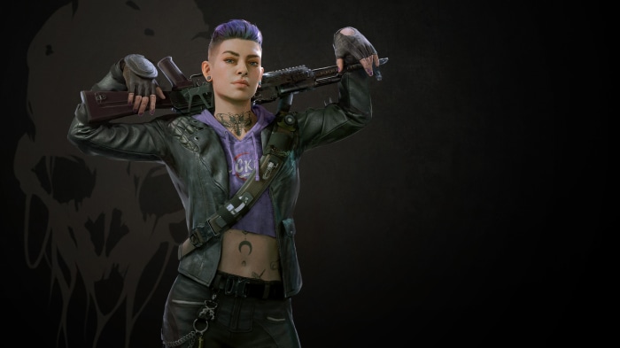 Woman with rifle from Back 4 Blood