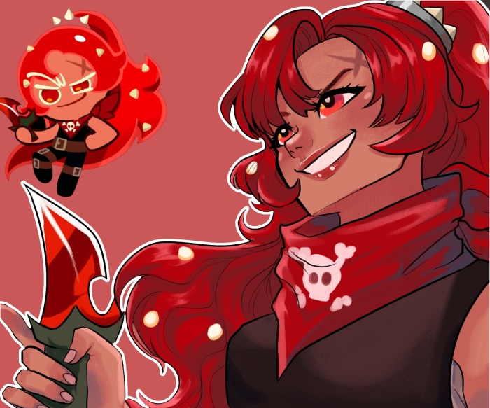 Chili Pepper Cookie from Cookie Run: OvenBreak