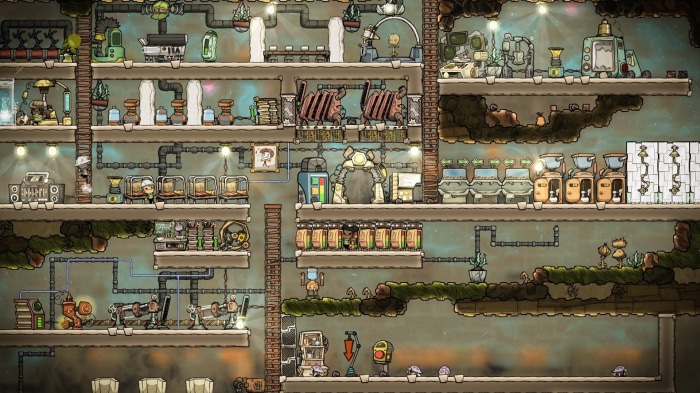 Oxygen Not Included base building and automation