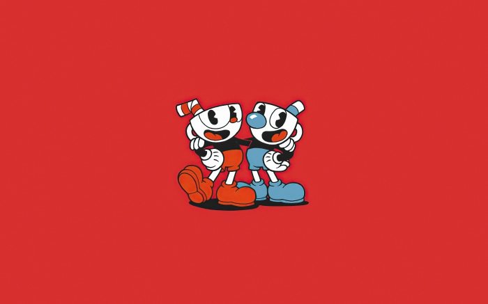 Cuphead and Mugman from Cuphead 4K