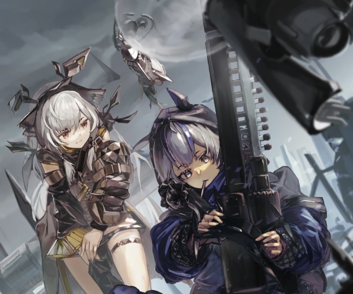Glaucus and Weedy from Arknights