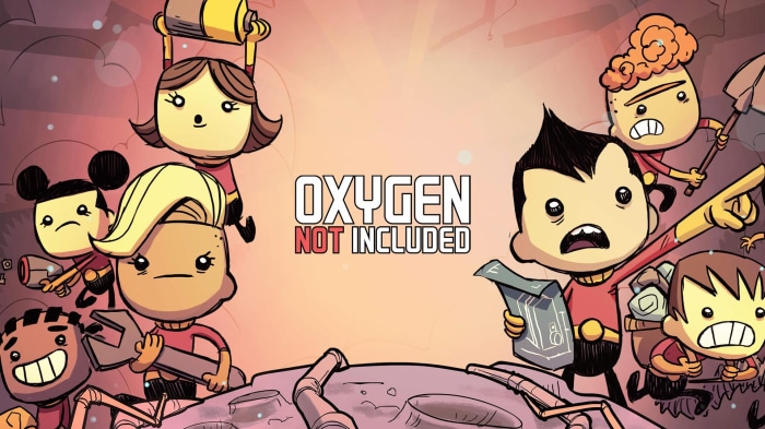 Oxygen Not Included game characters