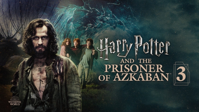 Sirius Black and Harry Potter characters from Prisoner of Azkaban