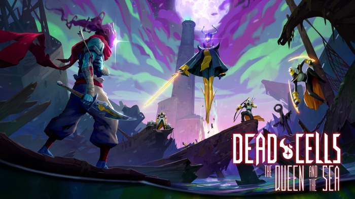 Dead Cells: The Queen and the Sea DLC Keyart by Michel Donzé